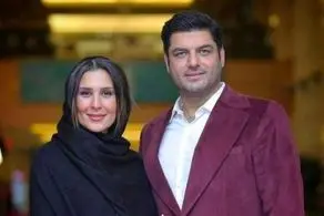  سام درخشانی و همسرش بعد از مدت ها