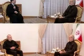 علی لاریجانی به دیدار مسعود پزشکیان رفت