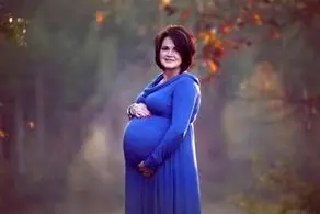 جنین نوه در شکم مادر بزرگ!+عکس