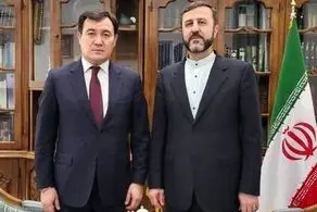 دیدار معاون وزیر امور خارجه قزاقستان با غریب آبادی