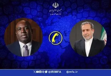 رایزنی تلفنی وزرای خارجه ایران و انگلیس
