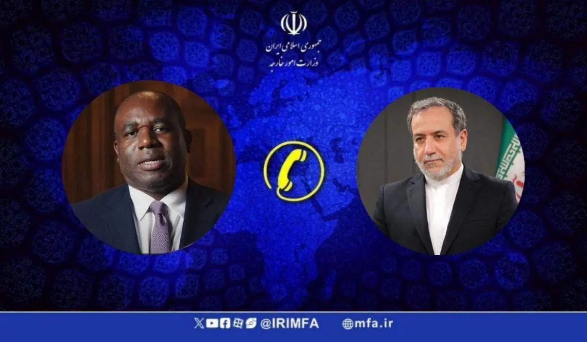 رایزنی تلفنی وزرای خارجه ایران و انگلیس