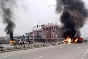 انفجار در نزدیکی یک پاسگاه پلیس+عکس