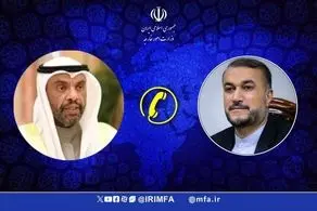 گفتگوی تلفنی امیرعبداللهیان با وزیر خارجه جدید کویت 