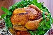 طرز تهیه مرغ شکم پر ترکیه‌ای