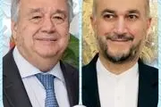 وزیر امور خارجه در تماس با  «آنتونیو گوترش» انتقاد کرد