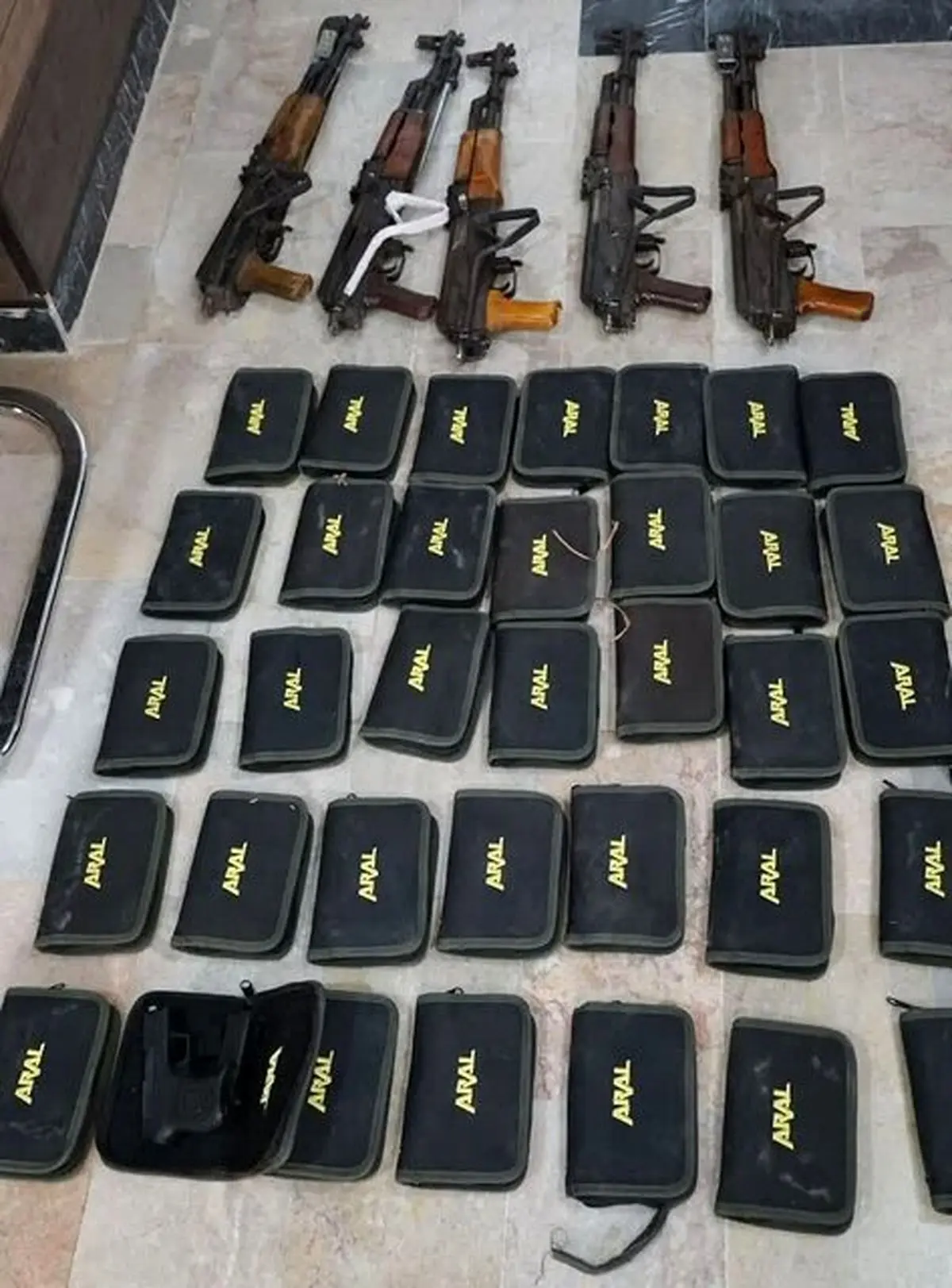 دستگیری یک قاچاقچی با ۳۵ قبضه سلاح در خرمشهر