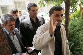 احمدی‌نژاد پس از شایعات رخ نشان داد/ تصاویر