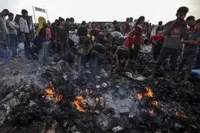 اسرائیل، غیرنظامیان غزه را زنده زنده در آتش سوزاند + ببینید 