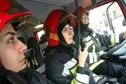 افتتاح اولین ایستگاه آتش‌نشانی زنان در تهران