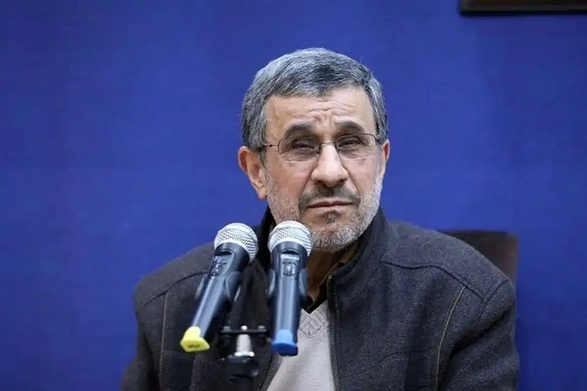  احمدی‌نژاد آمد/ عکس