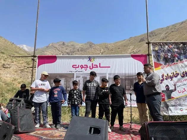 پیاده روی صبجگاهی در روستای گرنا