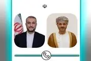 گفت و گوی تلفنی وزرای خارجه ایران و سلطنت عمان