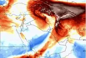 اولین عکس از طوفان تهران + ببینید 