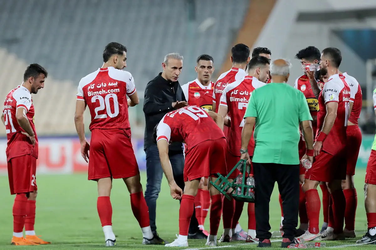 پوستر عجیب باشگاه پرسپولیس برای بازی باتراکتور