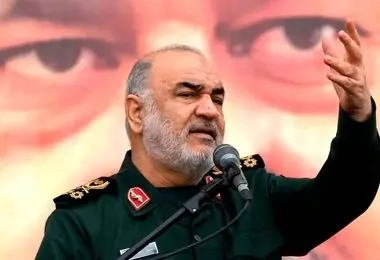 واکنش فرمانده کل سپاه به حملات یمن به اسرائیل