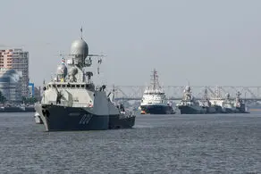اقدام جدید نظامی روسیه در دریای خزر+جزییات