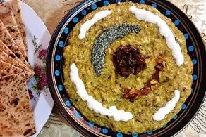 کشک بادمجان رژیمی خوشمزه با هواپز +راز خشک نشدن