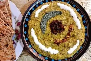 کشک بادمجان رژیمی خوشمزه با هواپز +راز خشک نشدن