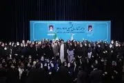 رئیسی به دانشگاه الزهرا رفت 