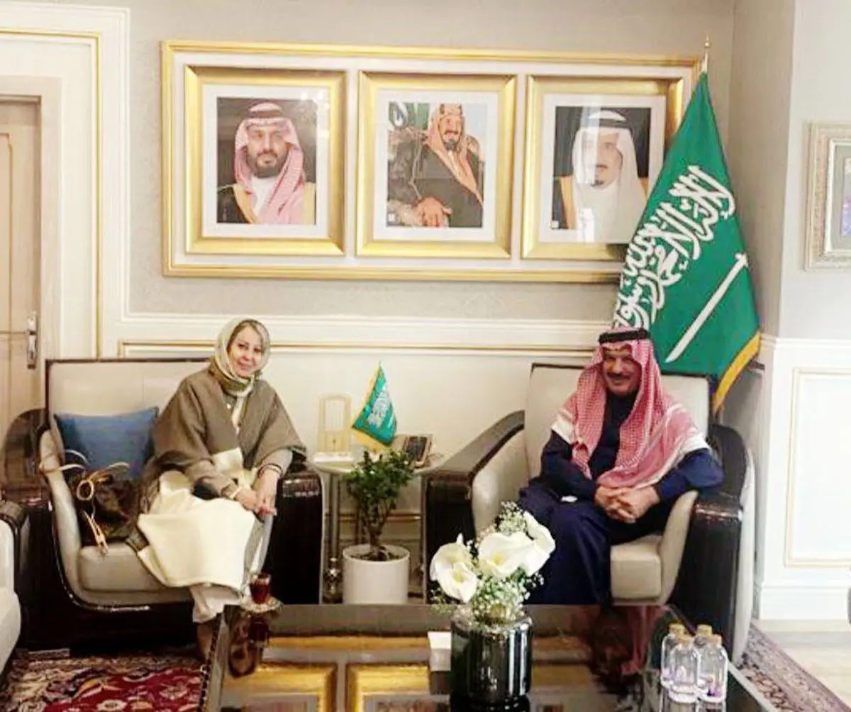سفیر فلسطین در ایران به دیدار همتای سعودی رفت + عکس 