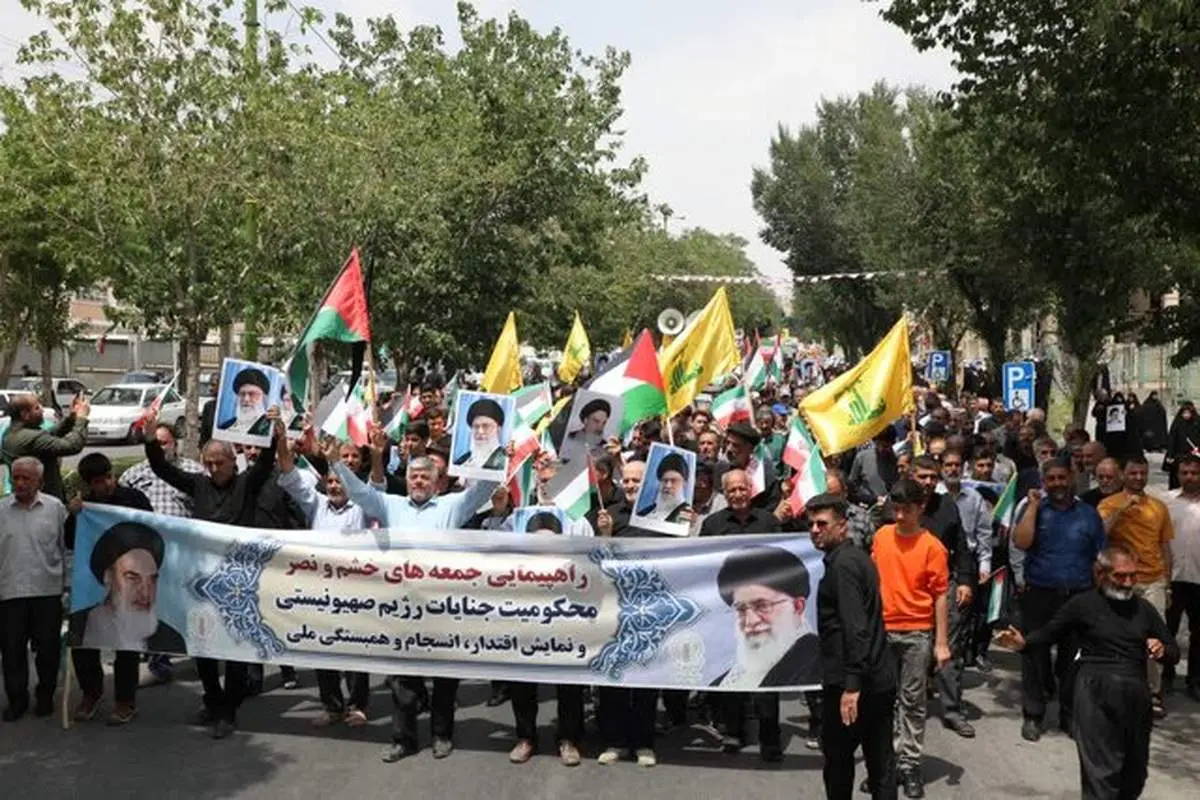 برگزاری راهپیمایی جمعه‌های خشم و نصردر سراسر کشور 