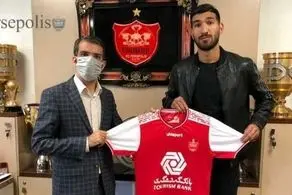 اولین حضور مغانلو در تمرین پرسپولیس+عکس