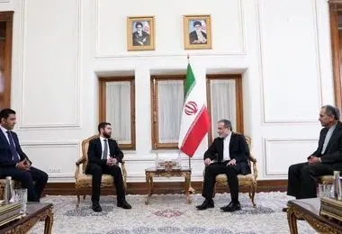دیدار معاون وزیر خارجه ارمنستان با عراقچی 