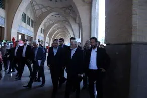 حضور محمدرضا عارف در نمایشگاه بین المللی کتاب تهران 