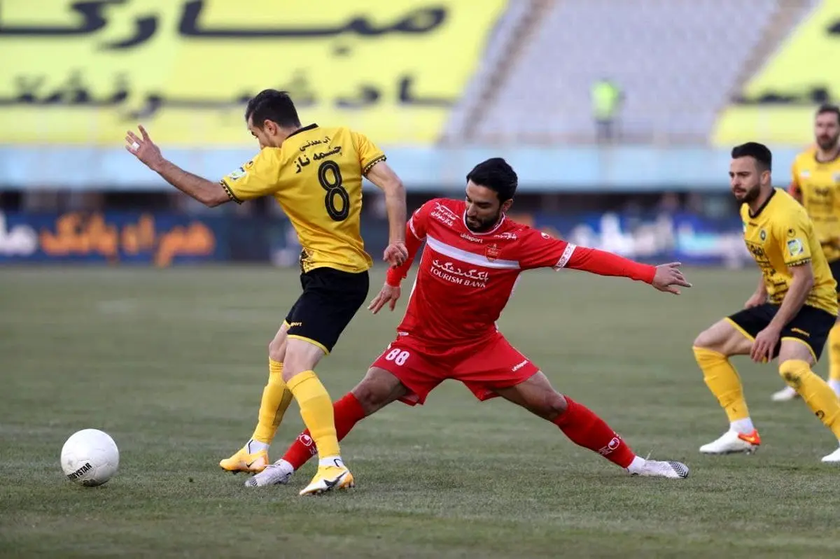 سپاهان-پرسپولیس/ پرسپولیس سپاهان را به صلابه کشید!