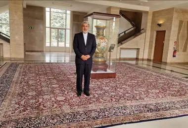 بازگشت فرش ایرانی به کتابخانه سازمان ملل در ژنو