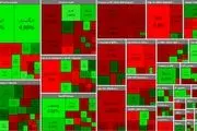 دو نیمه متفاوت بورس در معاملات امروز