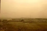 باد و طوفان شدید در تهران/عکسی از گرد و خاک در منطقه ۲۲ تهران