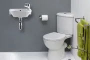 خلاقیت خنده دار پدر ایرانی در تعمیر سیفون توالت حماسه ساز شد/ عکس