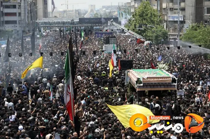 گزارش تصویری| تشییع پیکر رئیسی و همراهانش در تهران