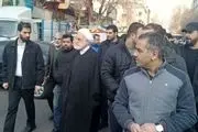 حضور رئیس قوه قضائیه در راهپیمایی ۲۲ بهمن 