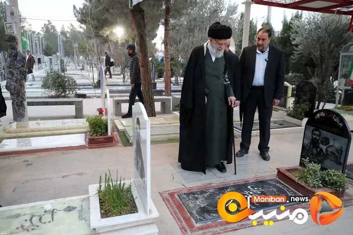 گزارش تصویری| حضور رهبری در مرقد امام خمینی و مزار شهدا