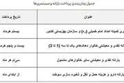  دوشنبه 25 تیر واریز 400 هزار تومان برای مردم/ جدول