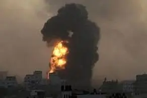 جنایت جدید اسرائیل| بمباران یک مدرسه!