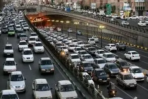 افزایش ترددهای جاده‌ای/ ترافیک سنگین در آزادراه قزوین-کرج-تهران