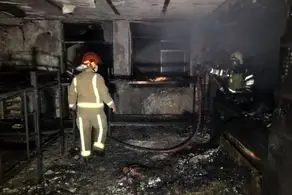 نجات مادر و دو کودک از آتش‌سوزی یک منزل مسکونی در تهران