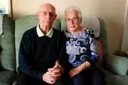 اتفاق عجیب در ماه عسل زوج 80 ساله + عکس