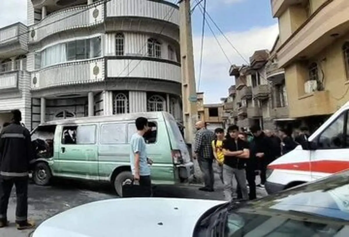 آتش‌سوزی در سرویس دانش‌آموزان دختر/ ۱۱ نفر مصدوم شدند