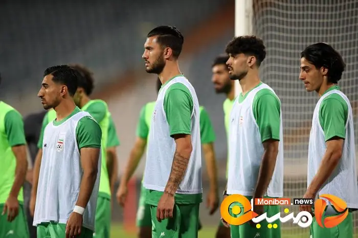 گزارش تصویری| تمرین تیم ملی فوتبال برای بازی با ازبکستان