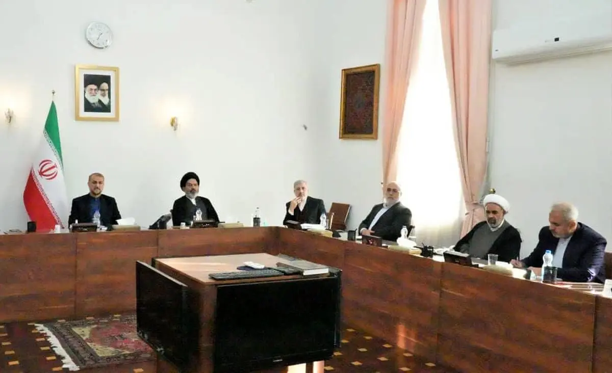 جلسه مشترک وزارت امور خارجه و نهادهای مرتبط با حج در وزارت امور خارجه 