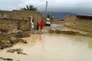 سیلاب در ۲۰ روستای کنارک / خسارت فراوان به منازل مردم