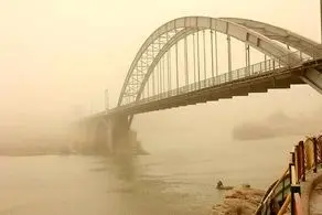 کیفیت هوای خوزستان در بحران