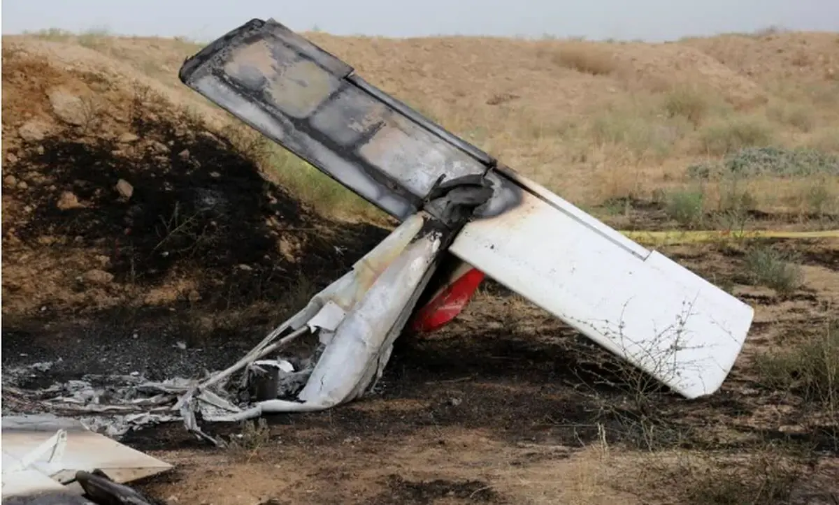 پیکر سرنشینان هواپیمای آموزشی سانحه‌دیده در البرز پیدا شد!