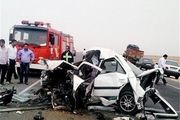 واژگونی خودروی سواری در آزادراه خرم‌آباد-بروجرد/ ۲ کشته و ۳ زخمی