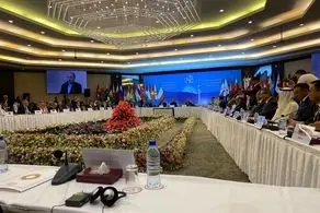 آغاز به کار اجلاس وزیران خارجه مجمع گفت‌وگوی همکاری آسیا در تهران/ میهمانان عکس یادگاری گرفتند‌